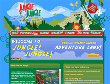 Tablet Screenshot of junglejungle.co.uk